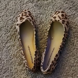 Leopard Print Flats
